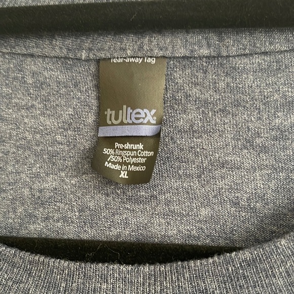 Tultex USA Oversized Crop Top | SIZE XL - Picture 4 of 4